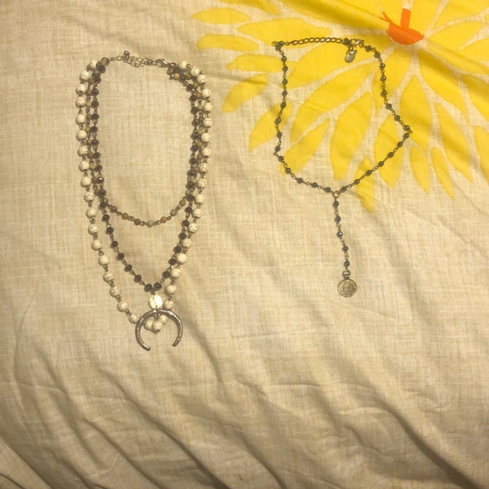 3 layer necklace and other necklace